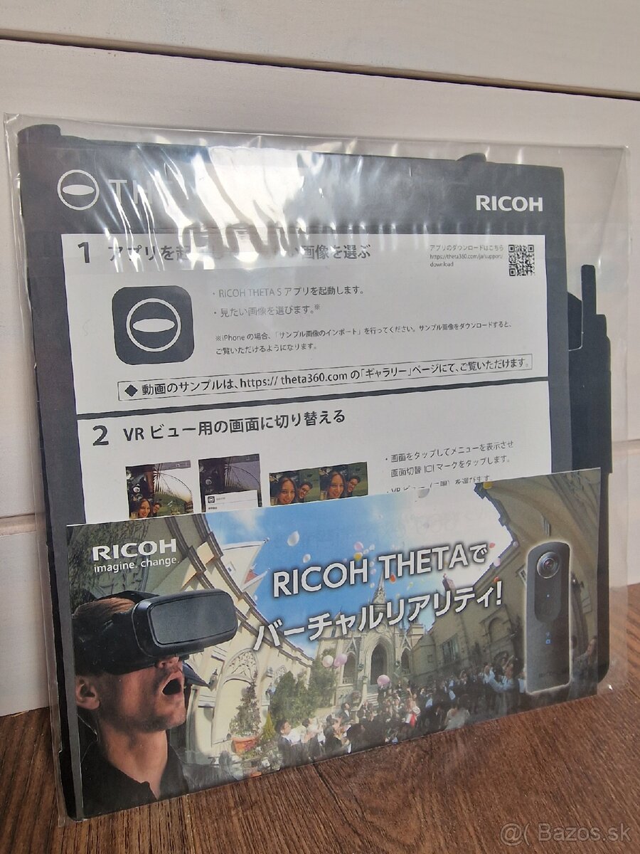 Ricoh Theta okuliare virtuálna realita - 3
