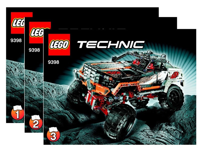 LEGO 9398 TECHNIC - Offroad 4x4 - 3