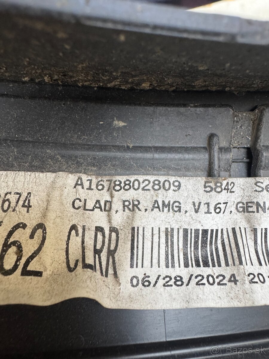 Mercedes W167 lem blatníkov pravá strana - 3