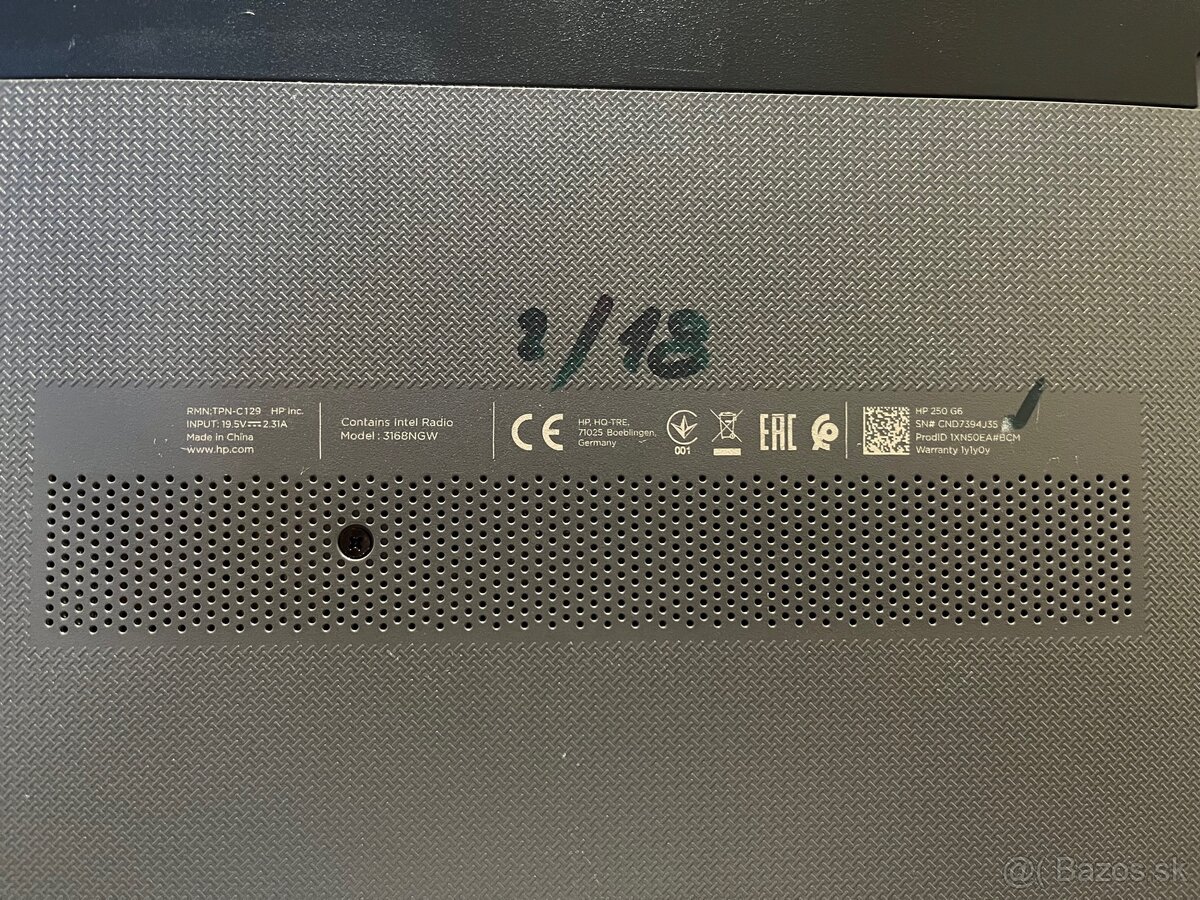 Notebook HP 250 G6 2018 - 3