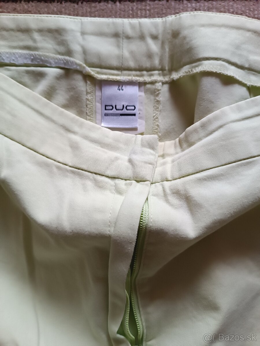 Zelené trojštvrťové nohavice - 3