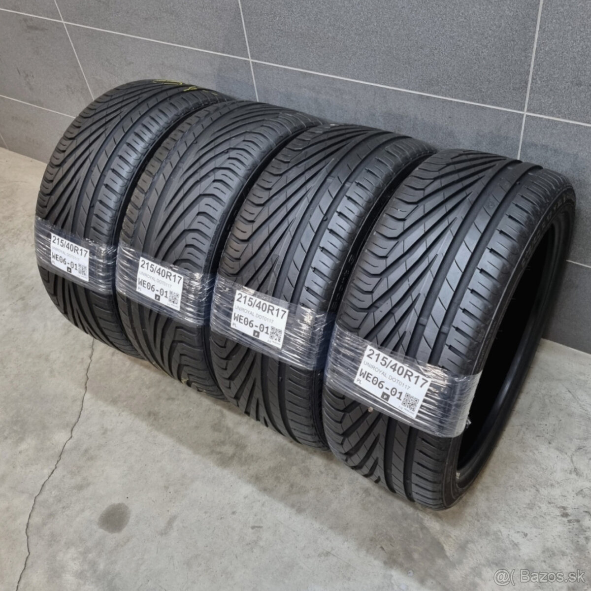 Letné pneumatiky 215/40 R17 UNIROYAL - 3