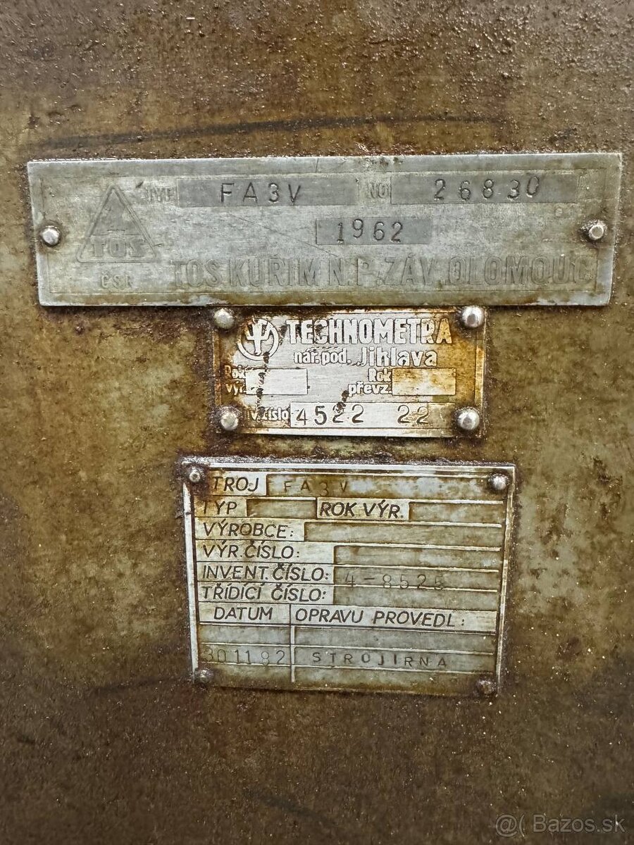 Frézka vertikální FA3V - 3