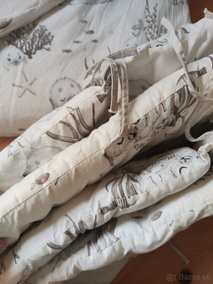 5-dielna súprava do postieľky Tuleň - 3