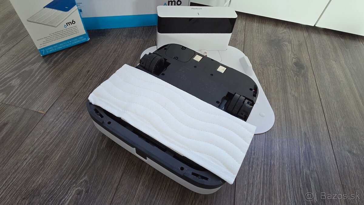 Predám špičkový robotický mop iRobot Brava Jet m6 - 3