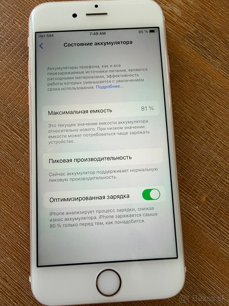iPhone 6s rose, top stav - 3