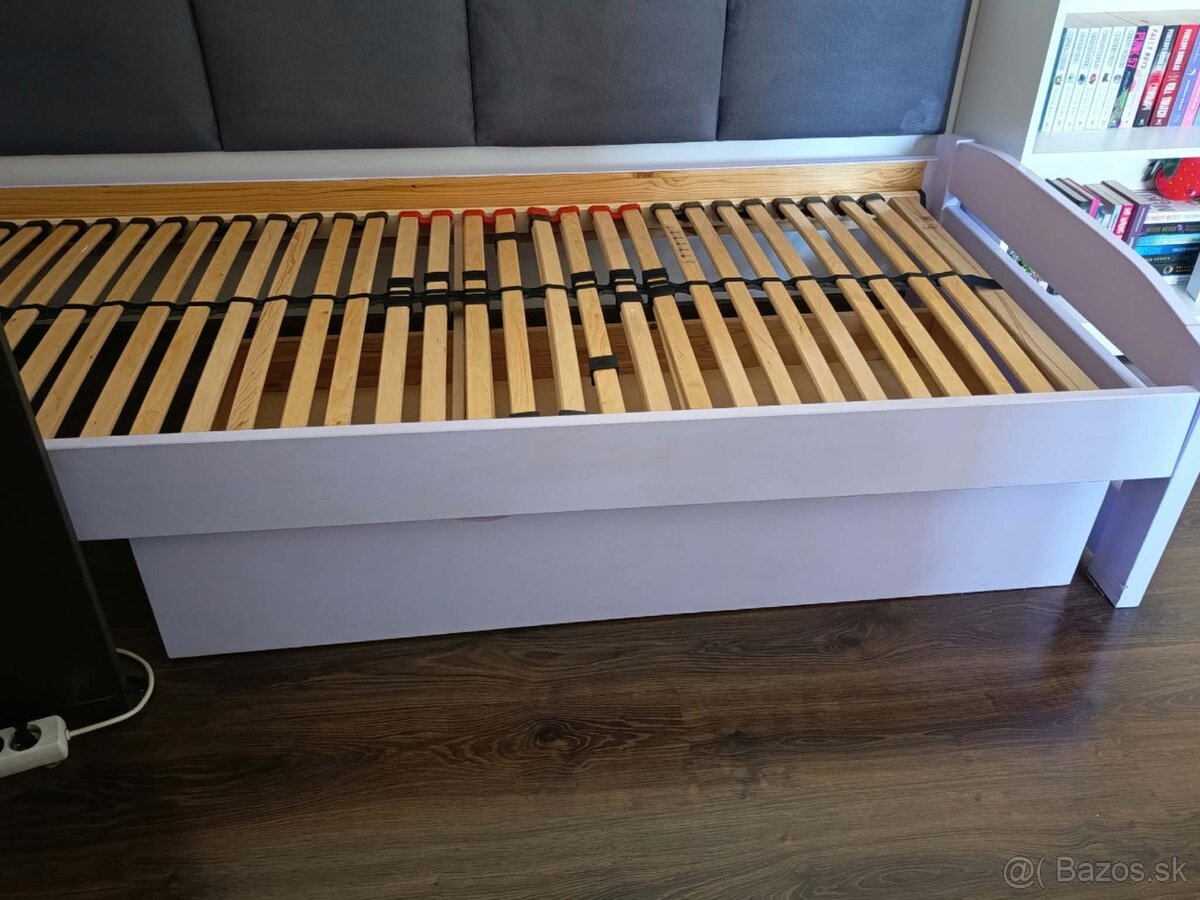 Posteľ- lôžko:90x200 - 3