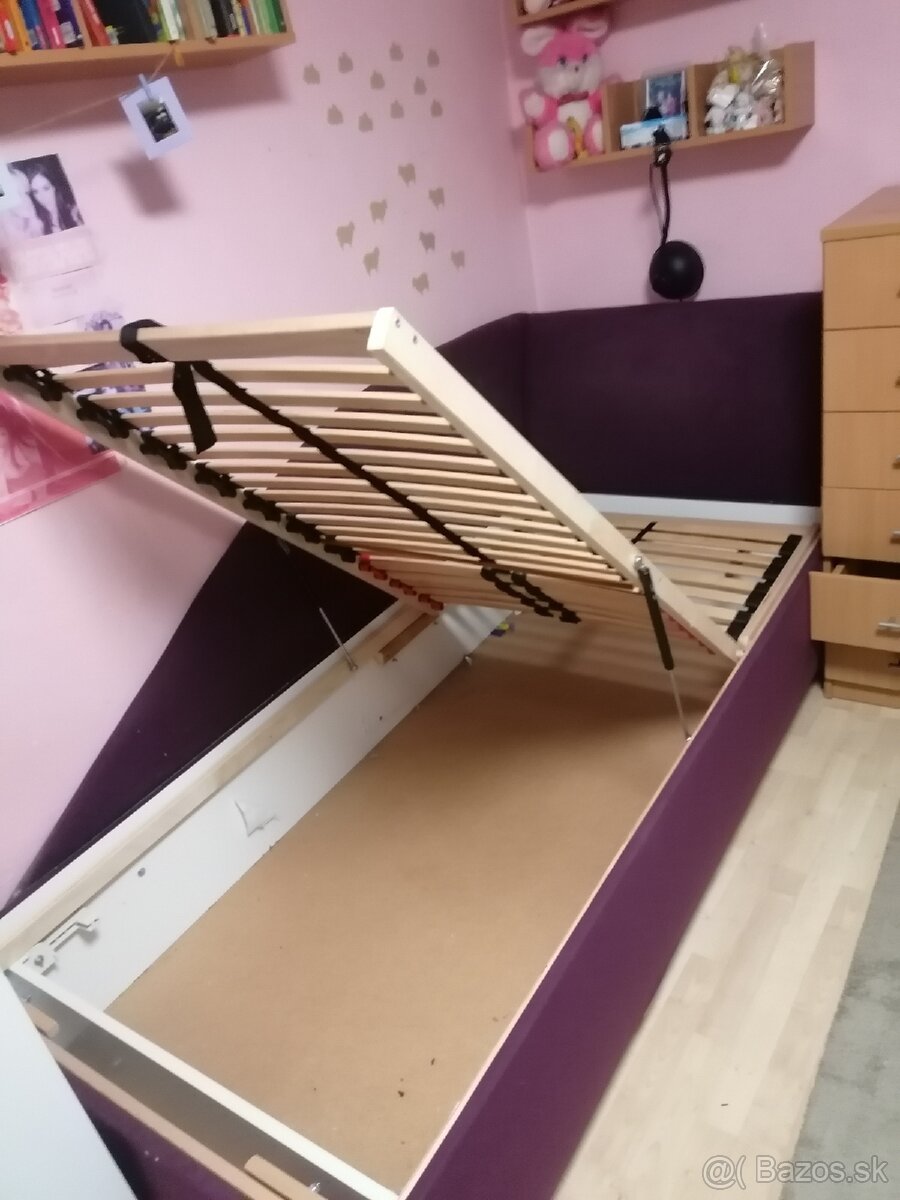 Pohodlná posteľ 90x200 - 3