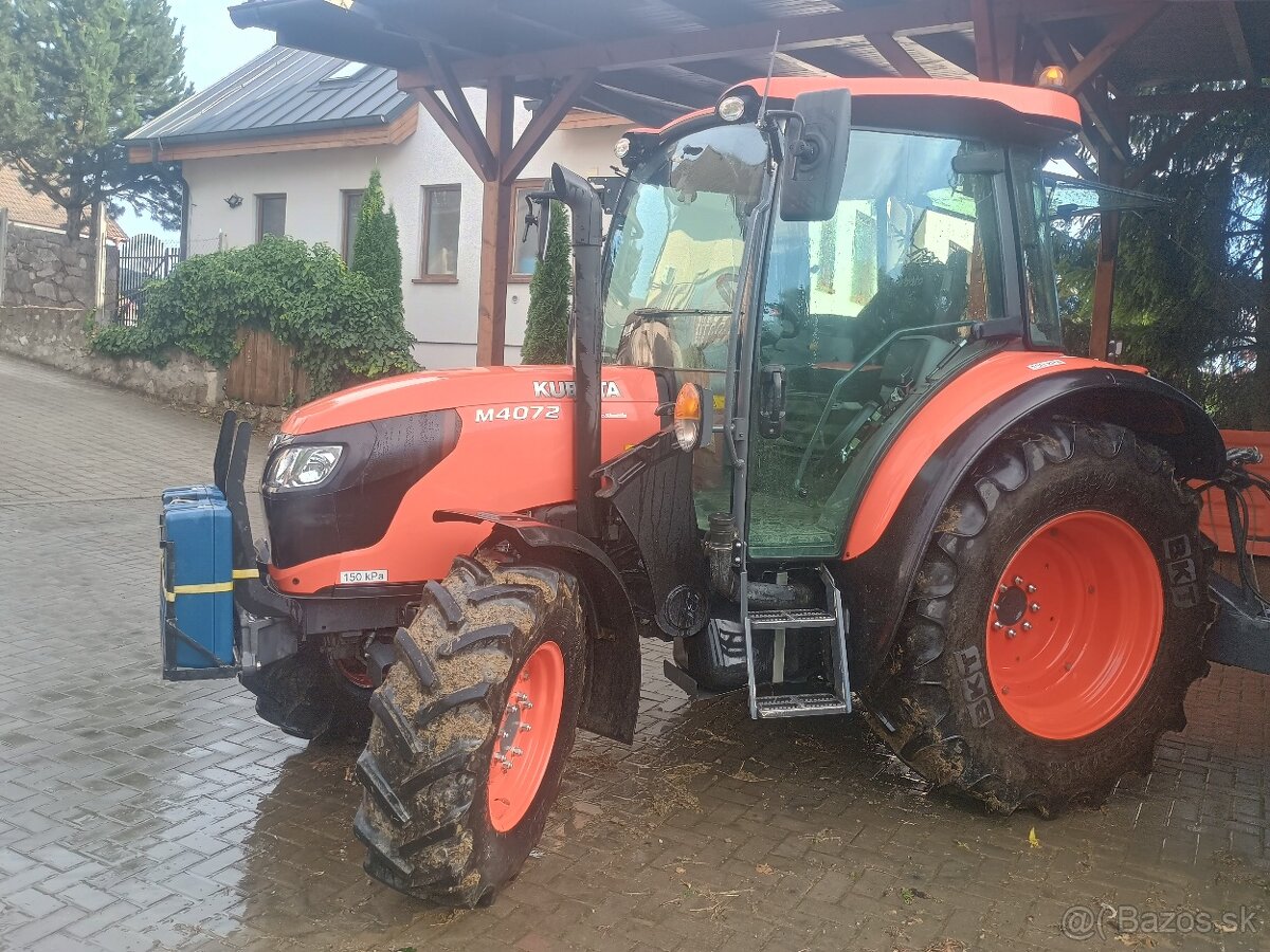 Kubota M 4072 + čelný nakladač TracLift TL 140 SL - 3