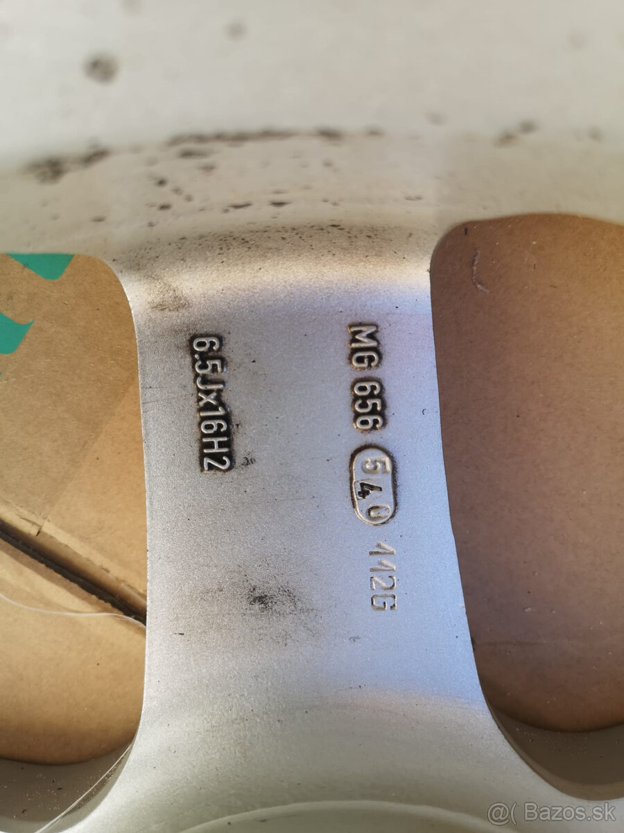 Predám ALU disky 6,5Jx16H2, 5x112, ET40 - 3