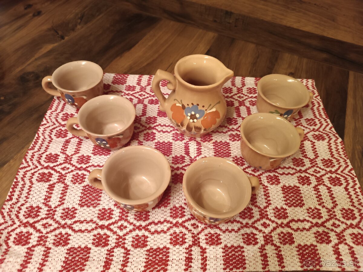 Ručne maľovaný keramický set - 3