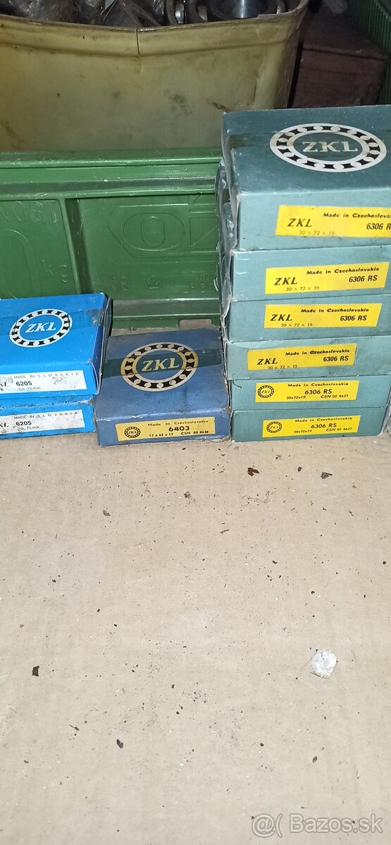 Predám ložiská ZKL, GPZ, MGM - 3