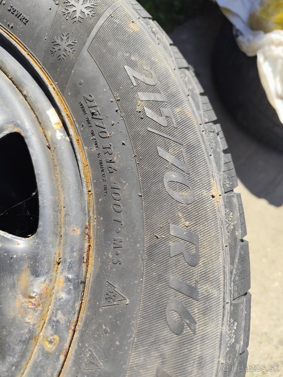 Zimná sada 215/70 R16 - 3