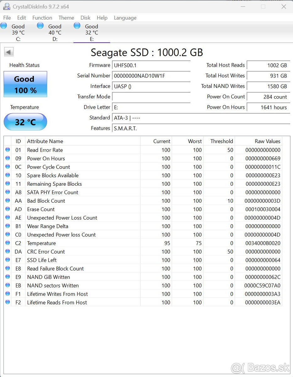 Externý SSD disk Seagate One Touch 1TB - 3