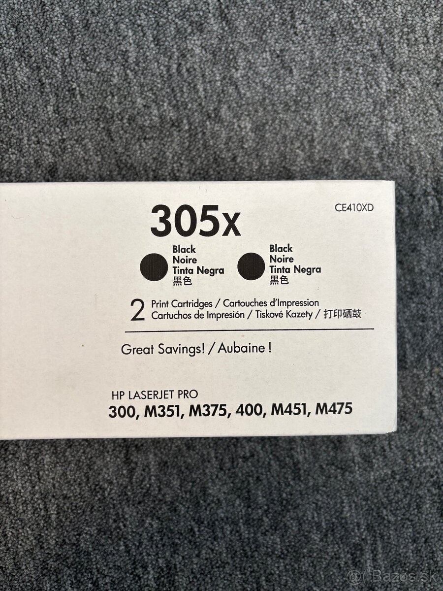 HP CF410X č. 410X čierny originálny - 3