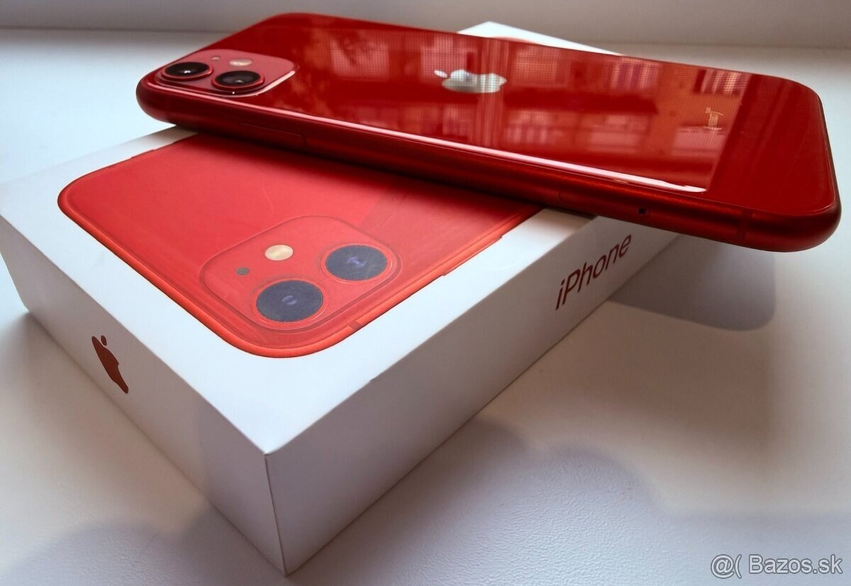 iPhone 11 64GB Red v super stave - 3