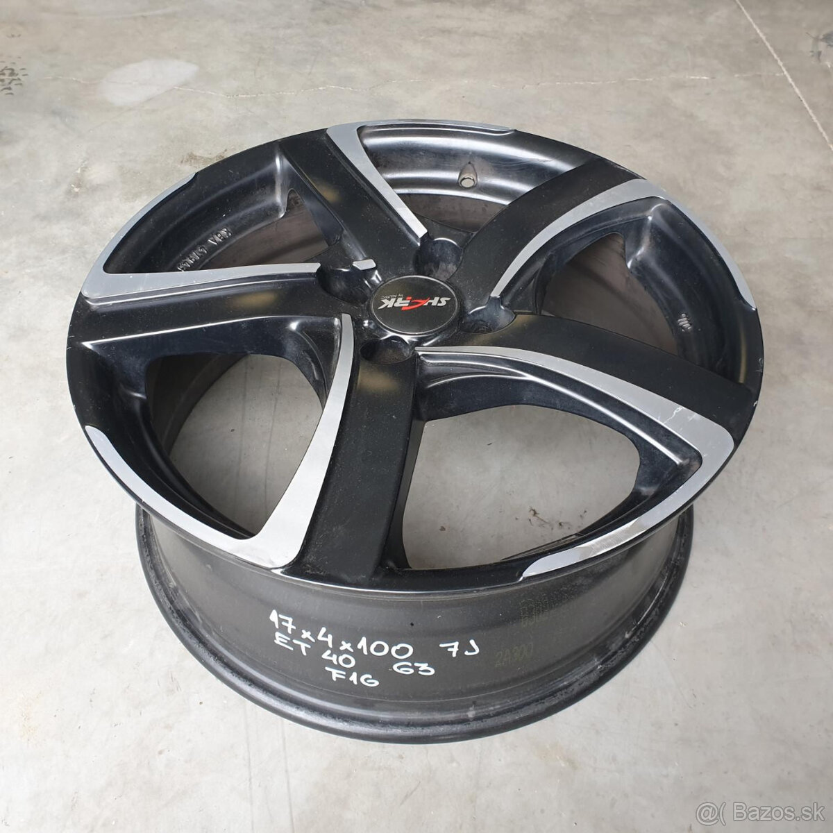 Hliníkové Alutec disky 4x100 R17 7J ET40 - 3