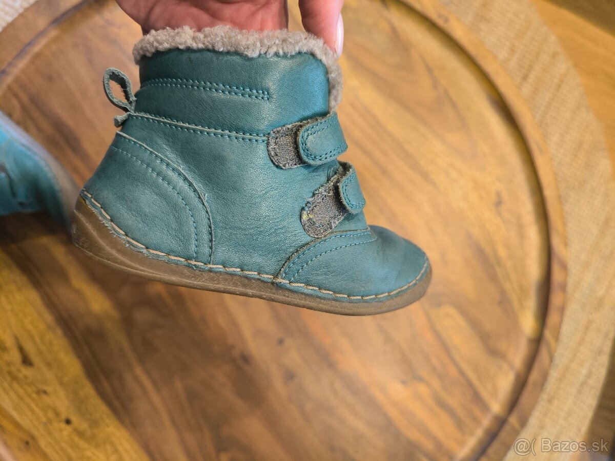 Barefoot Froddo zimné kožené topánky 26 - 3