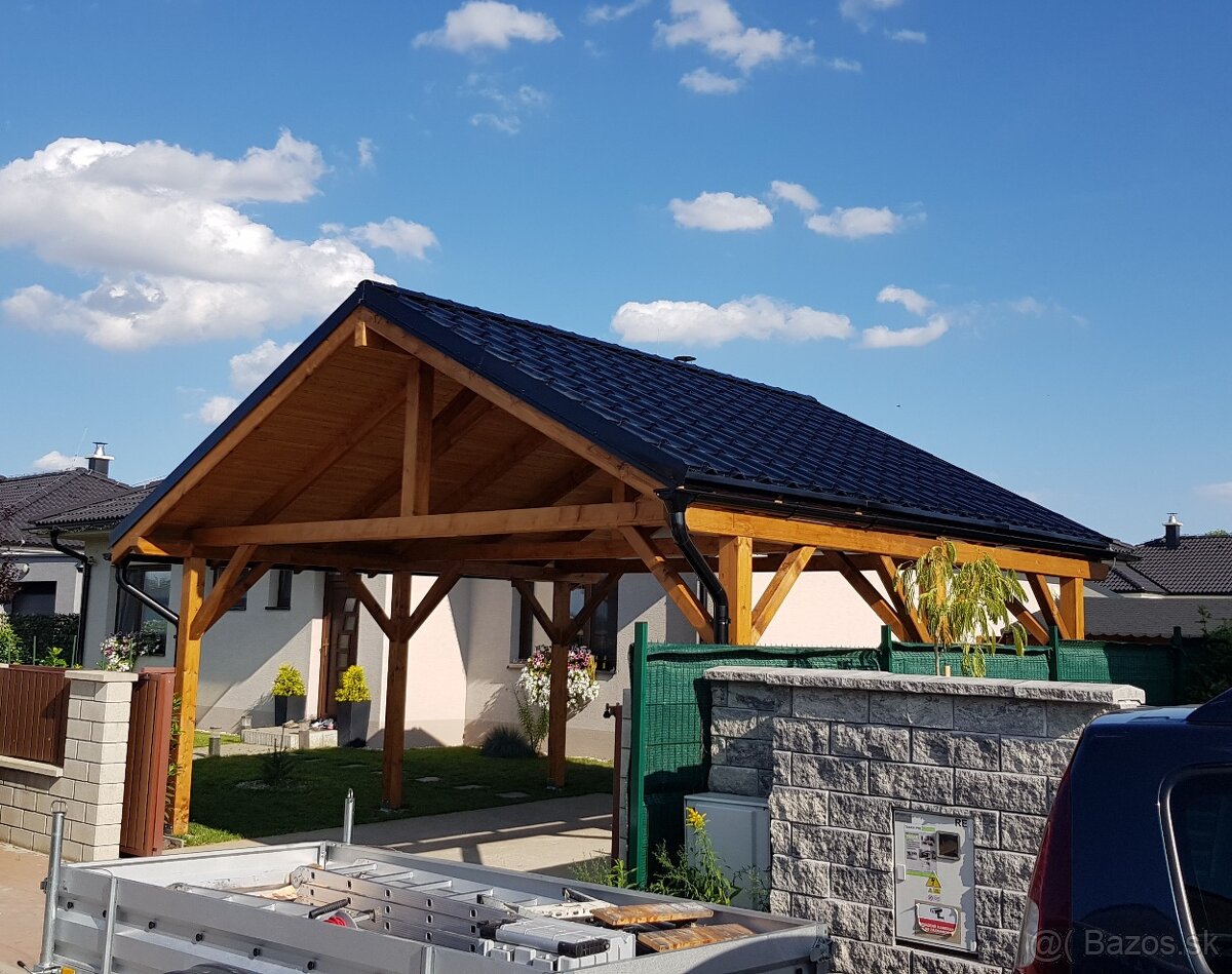 Drevovýroba- prístrešky, altánky a pergoly - 3