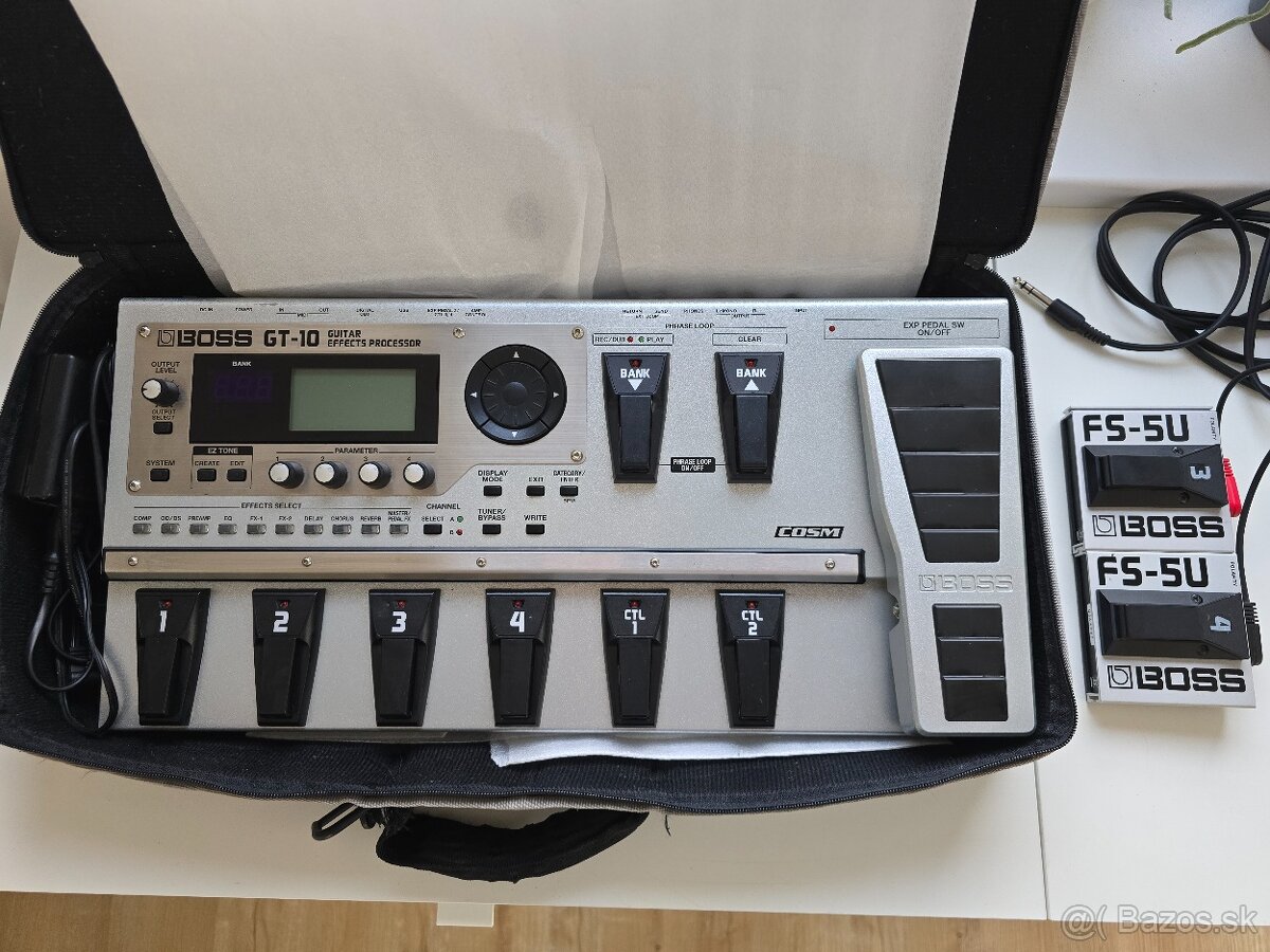 👉 🎸 Ideálny multiefekt pre začiatočníka – Boss Gt-10, 100€ - 3