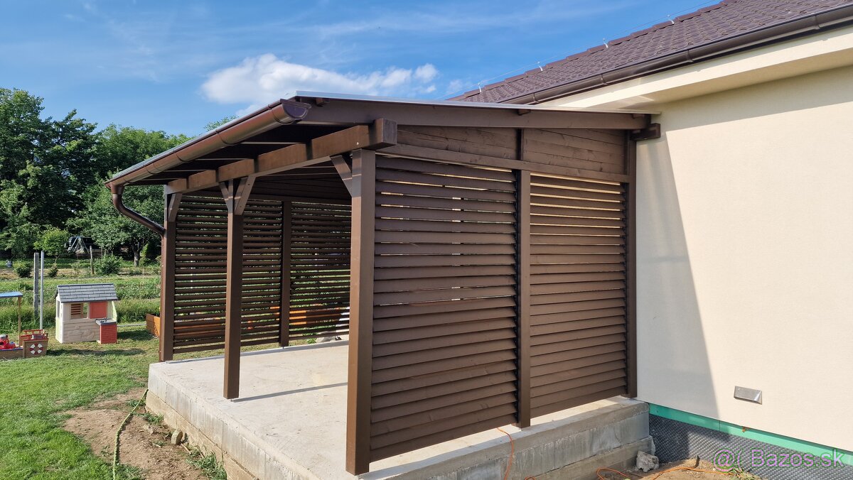 Pristrešok, altánok, pergola - 3