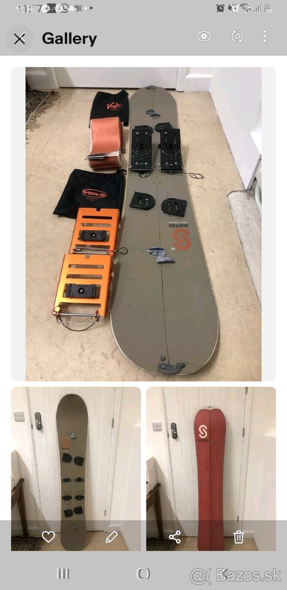 Predam Snowboardy a splitboardy a viazania - 3
