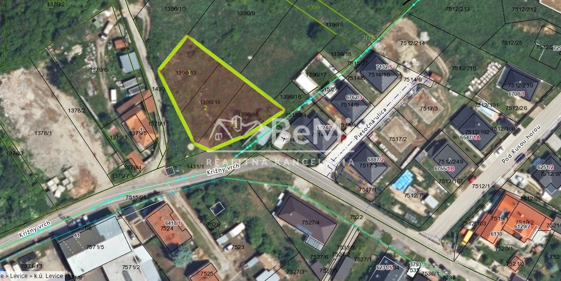 Predaj, pozemok Krížny vrch - Levice (011-14-MIMI) - Widok 3
