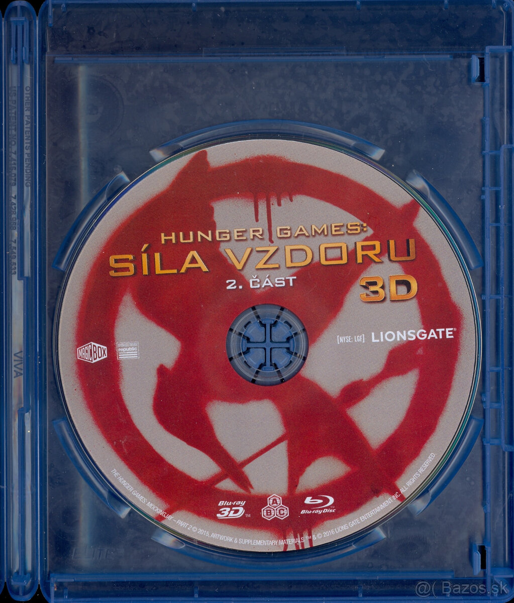 Hunger Games: Síla vzdoru 3D - len 3D - 3
