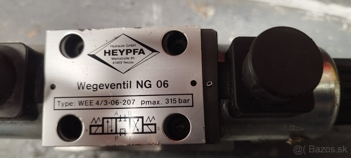 Heypfa - smerový ventil NG06 - 3