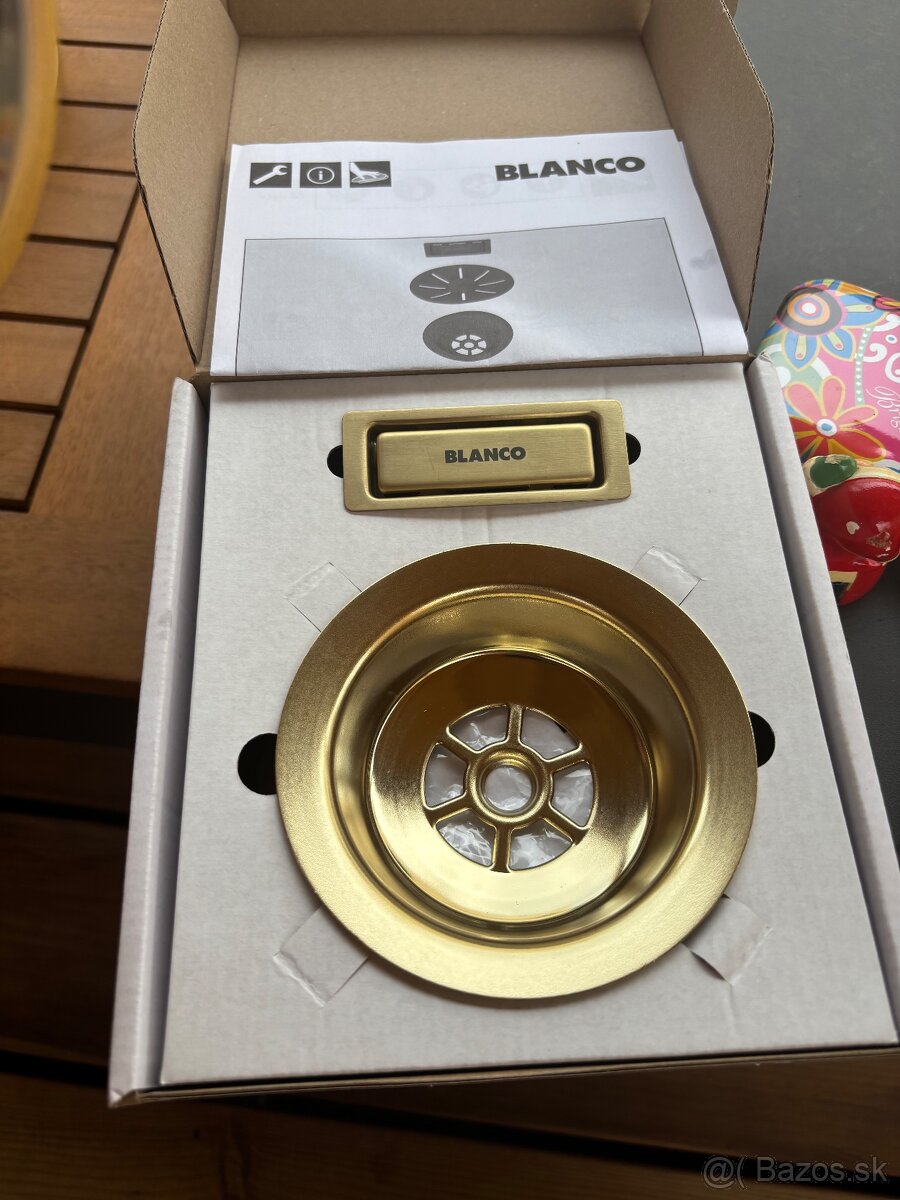 Odtoková súprava Blanco satin gold - 3