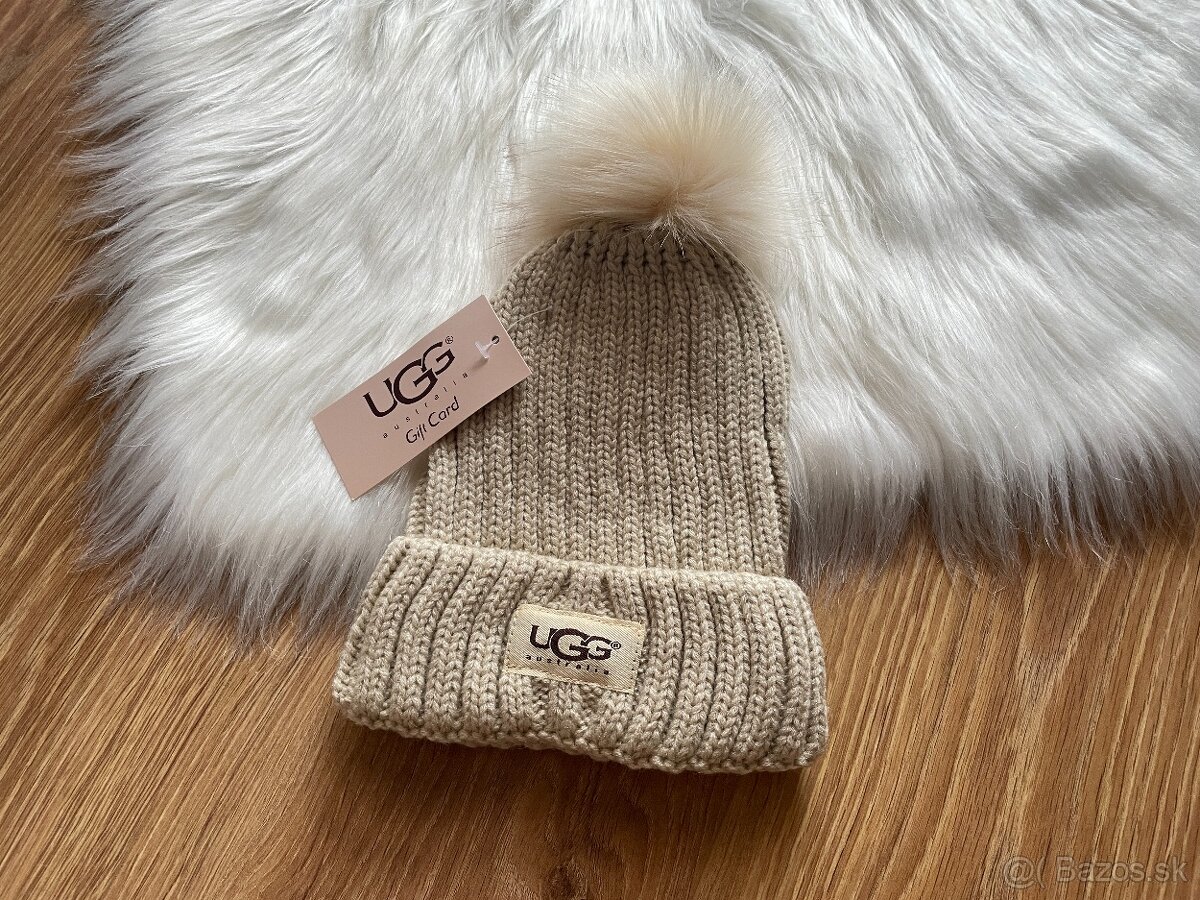 UGG čiapka s brmbolcom - 3