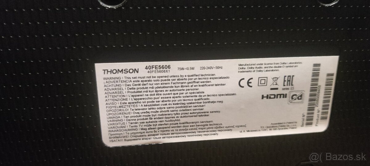 40' FullHD LED Android Smart TV - 3