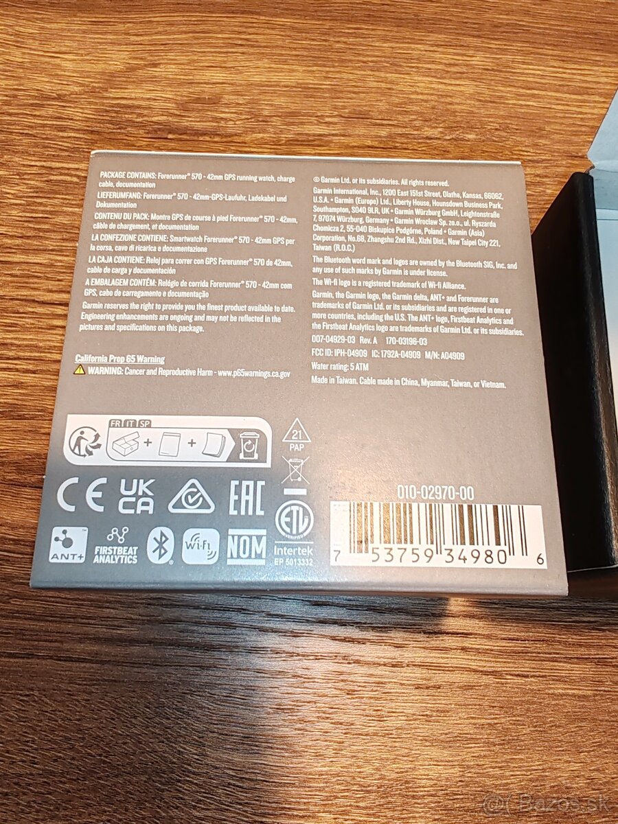 Športové smartwatch GARMIN Forerunner 570 42mm - 3