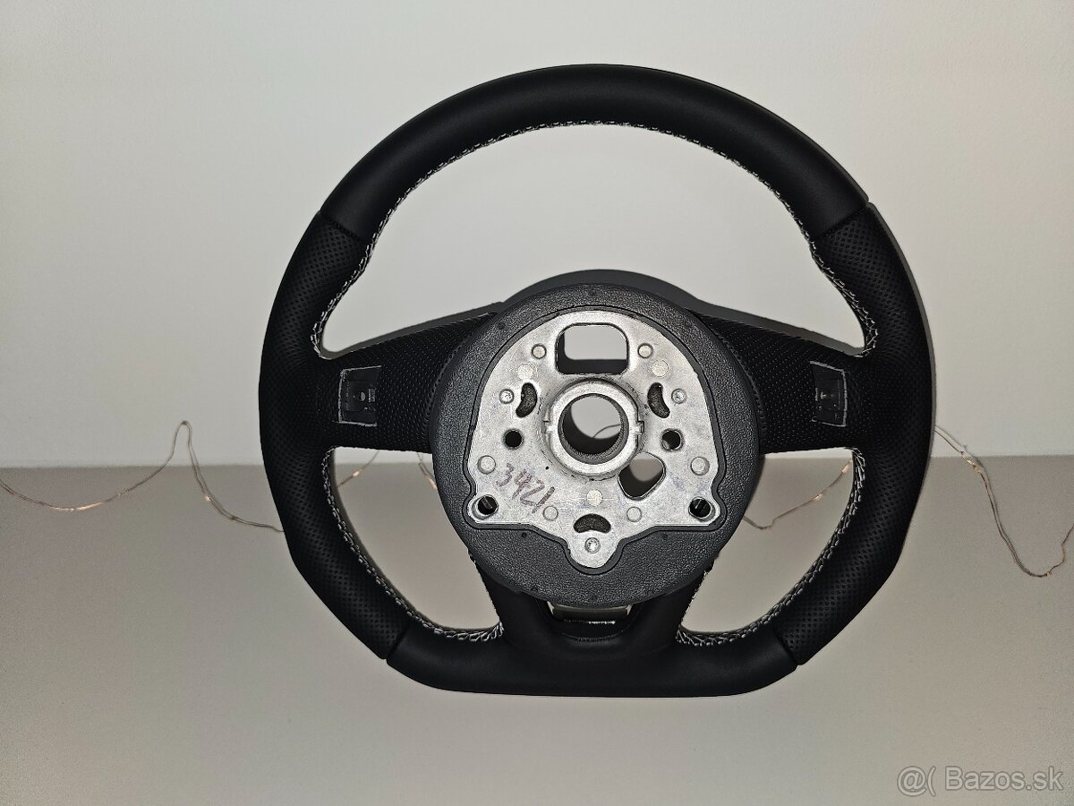 Audi S-line skosený volant (flat-bottom) - 3