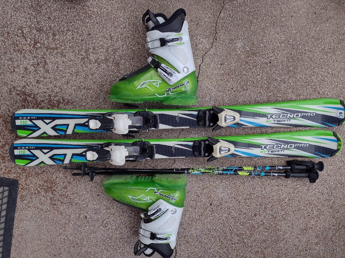 lyže 90cm,100cm - 3
