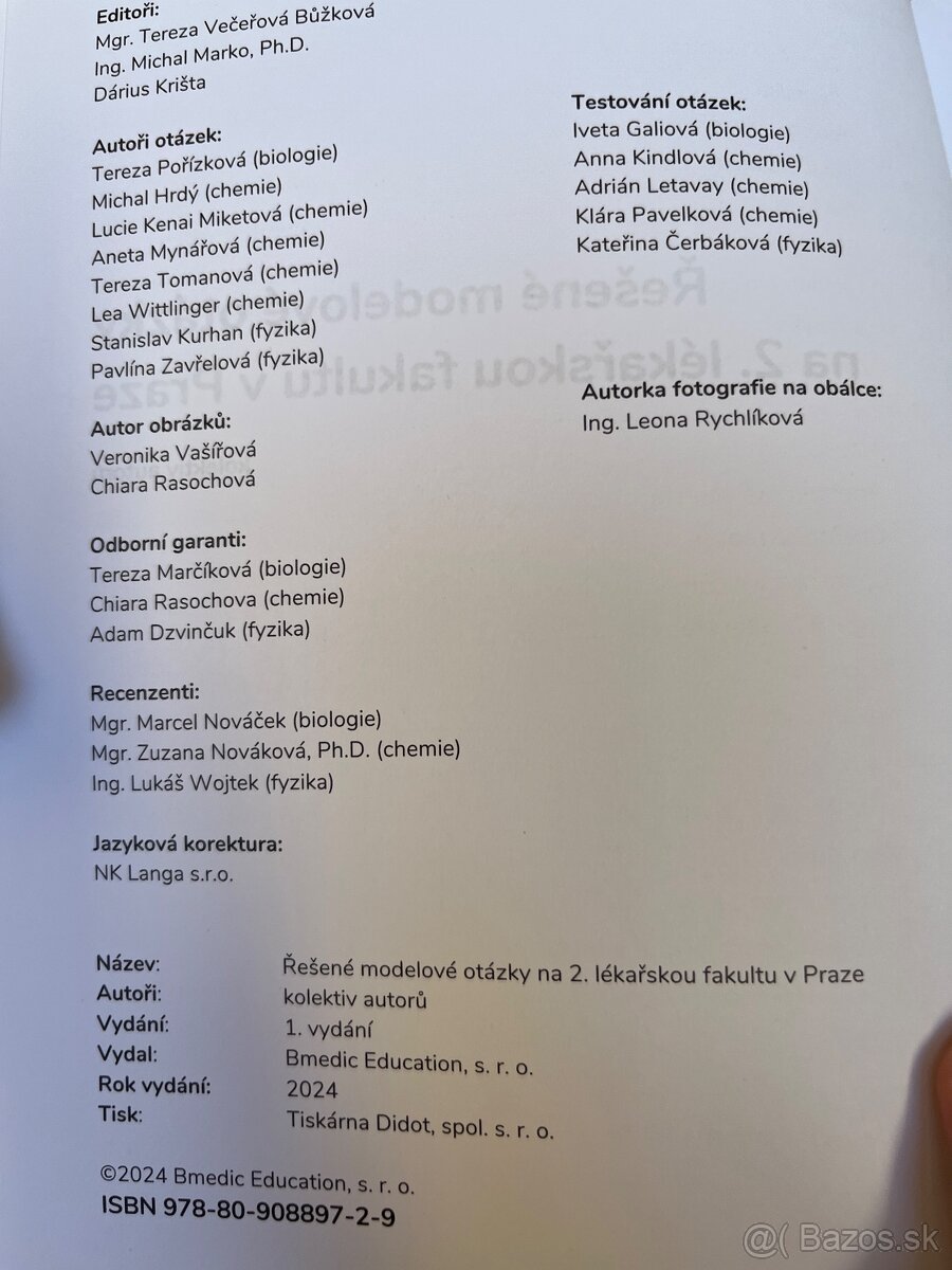 Modelove otazky 2.LF Praha - 3