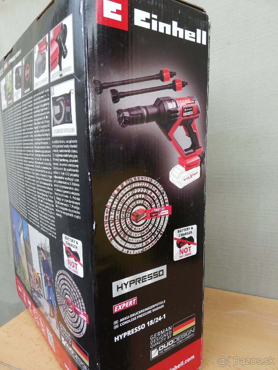 Tlakový čistič wapka Einhell - 3