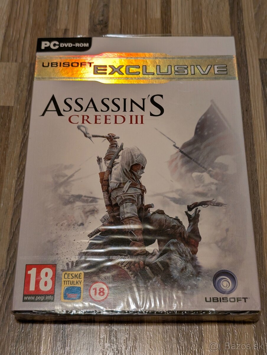 Assassin's Creed III (2012) PC DVD - nové - 3