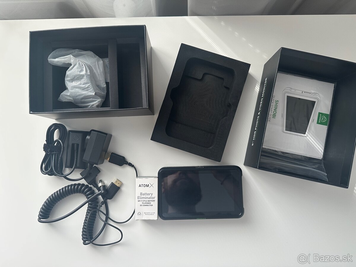 Atomos Shinobi + adapter DC - 3