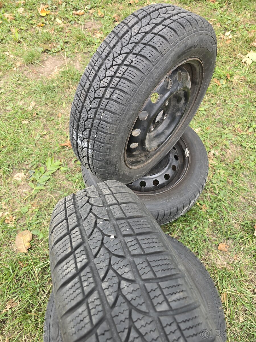 Zimná sada na diskoch 4x100R15 - 3