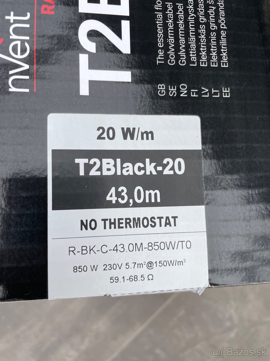 Vykurovací kábel Raychem - 3
