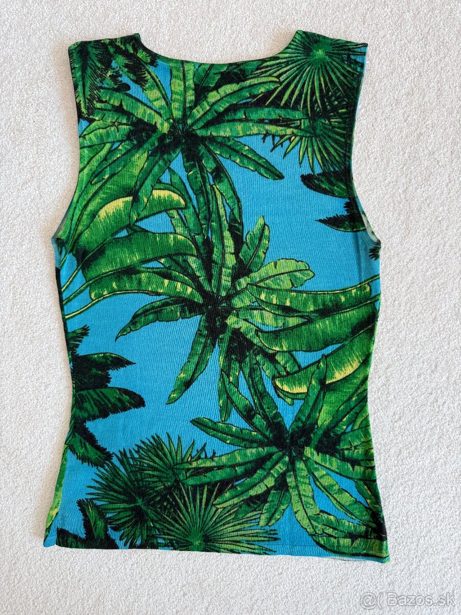 Kašmírový top - Versace x HM - 3