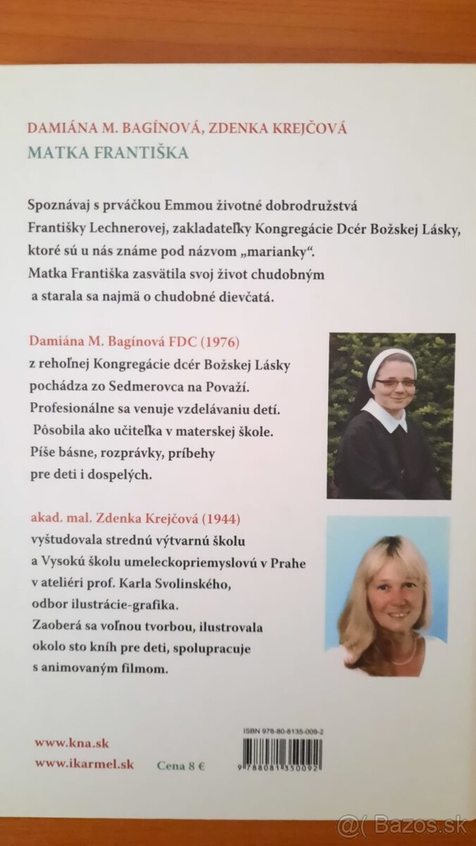 Matka Františka Damiána M. Bagínová - 3