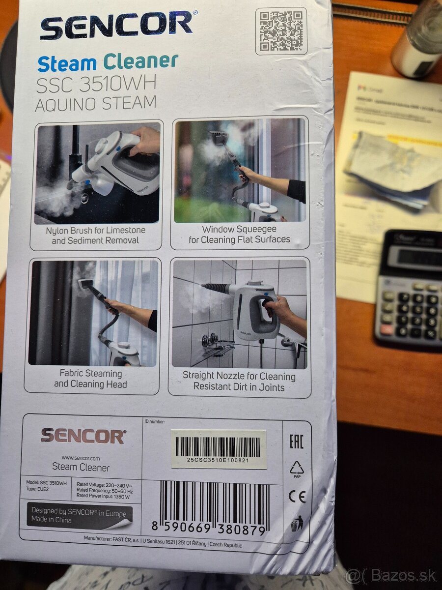 PARNÝ ČISTIČ SSC 3510WH AQUINO - 3