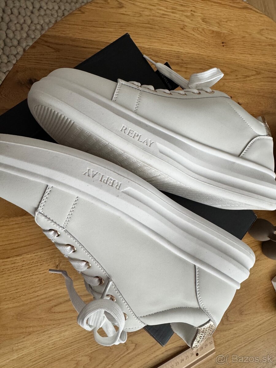 Replay biele 40 - 3