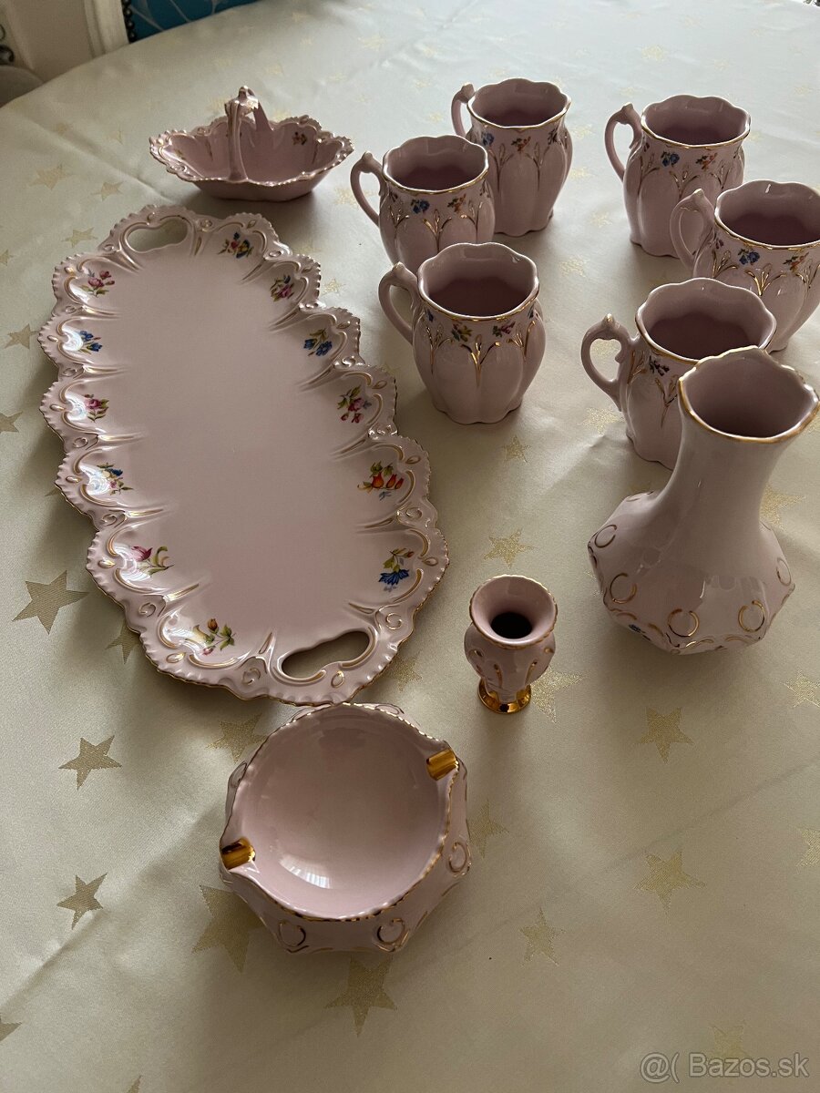 Ružový porcelán Chodov Lenka - 3