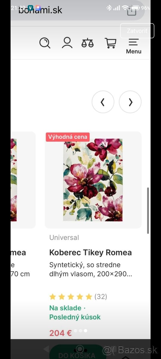 Koberec Tikey Romea - 3