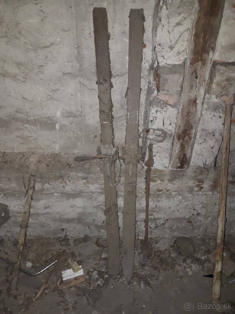 Retro lyže starožitnosť - 3