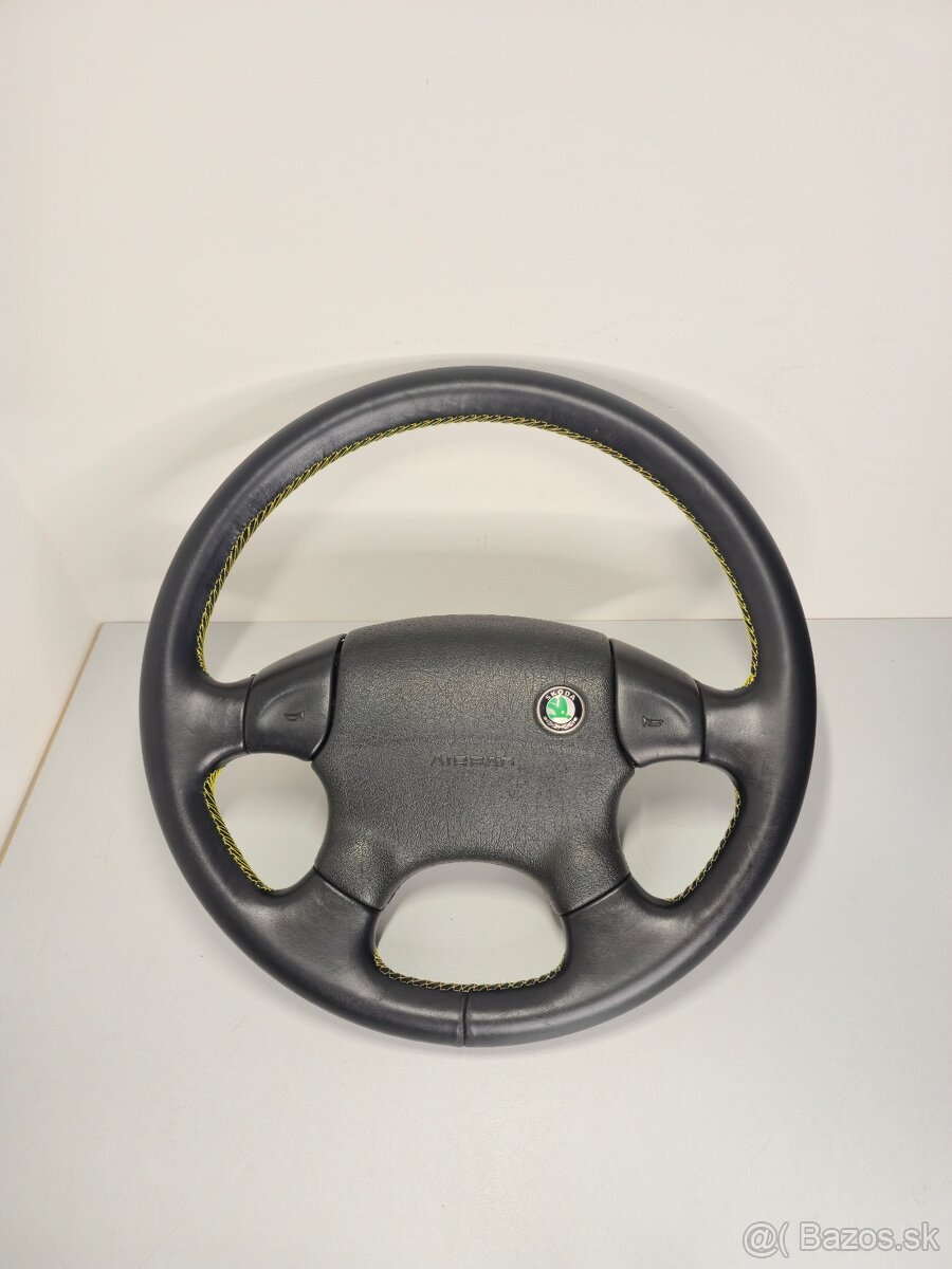 Kožený volant škoda felicia sportline colorline fun - 3