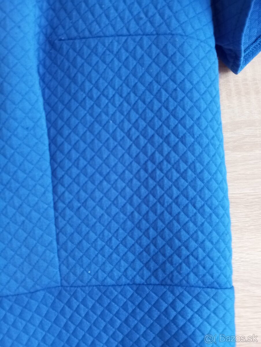 Modré spoločenské šaty Xl - 3